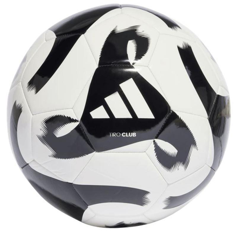 Adidas TIRO CLUB 4 futbalová lopta čierna