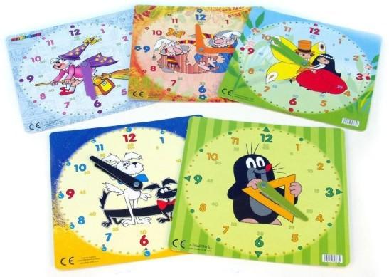 Akim Hodiny papírové výukové 21 x 21 cm