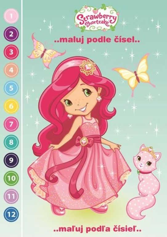 Akim Maluj podle čísel Jahůdka (Strawberry Shortcake) A5