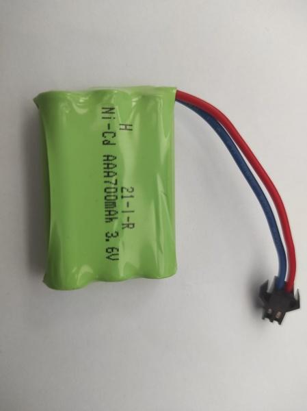 Akumulátor Ni-Cd 700mAh 3.6V SM konektor