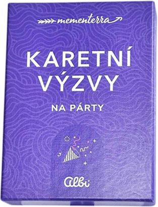 Albi HRA Karetní výzvy Na párty pro dospělé (společenská hra)