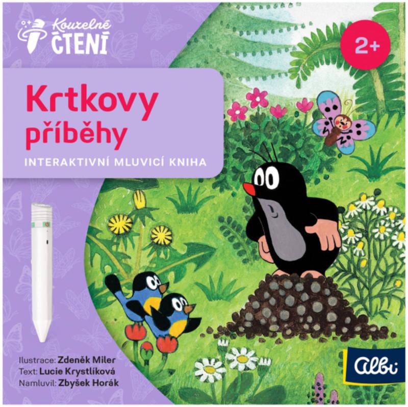 Albi Kouzelné čtení Kniha interaktivní Krteček Krtkovy příběhy
