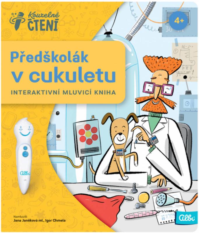 Albi Kouzelné čtení Kniha interaktivní Předškolák v cukuletu