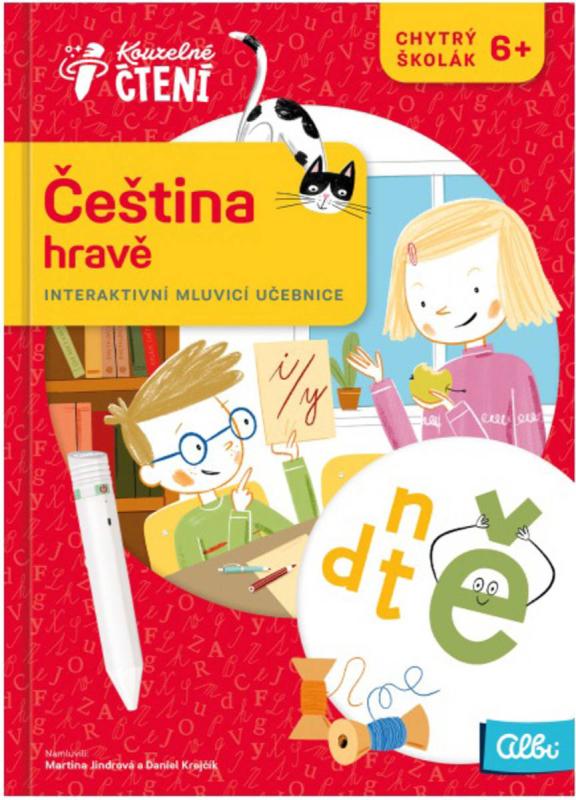 Albi Kouzelné čtení Kniha interaktivní učebnice Čeština hravě