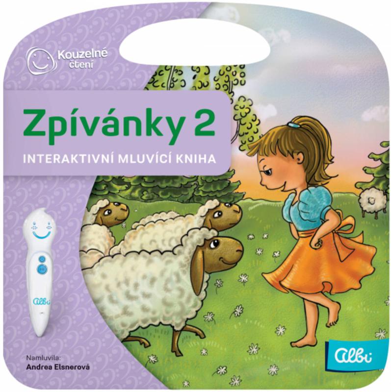 Albi Kouzelné čtení Kniha interaktivní Zpívánky 2