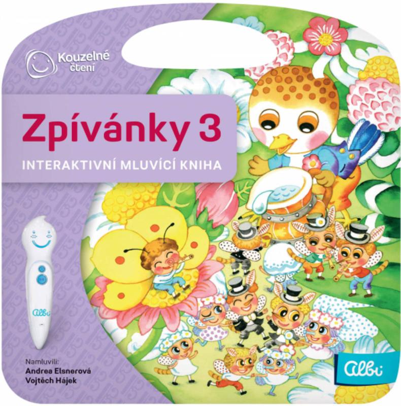 Albi Kouzelné čtení Kniha interaktivní Zpívánky 3