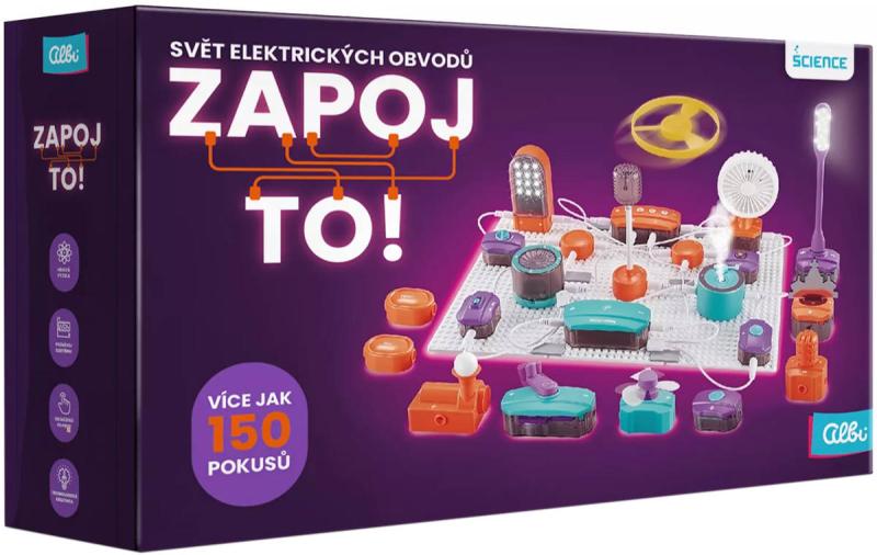 Albi SCIENCE Zapoj to! Svět elektrických obvodů 150+ pokusů
