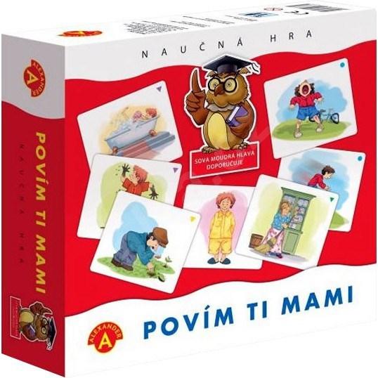 Alexander Hra naučná Povim Ti, mami didaktická (společenská hra)