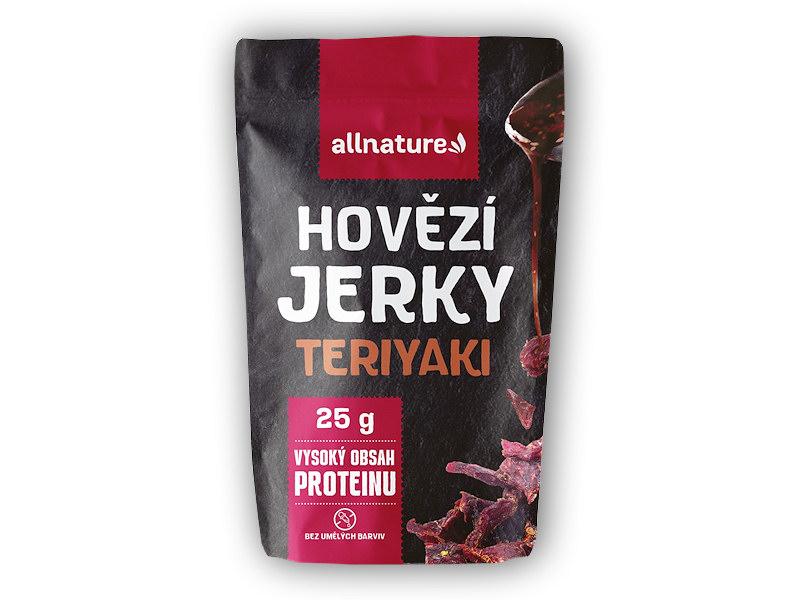 Levně Allnature BEEF teriyaki Jerky 25g