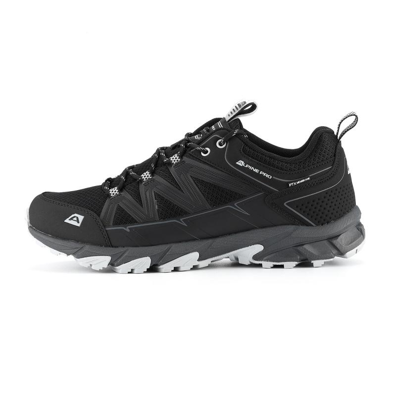 Alpine Pro UHESE černá outdoorová obuv s membránou