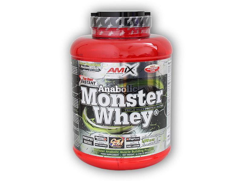 Amix Anabolic Monster Whey 2200g + Monster Shaker