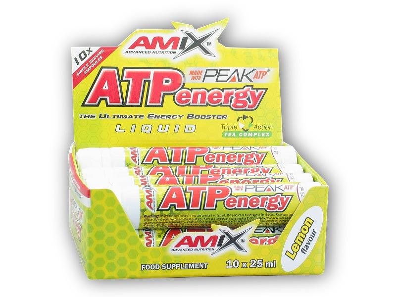 Levně Amix ATP Energy Liquid 10x25ml - Blood orange