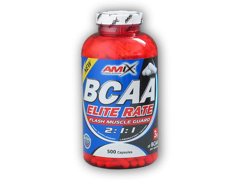 Levně Amix BCAA Elite Rate 500 kapslí