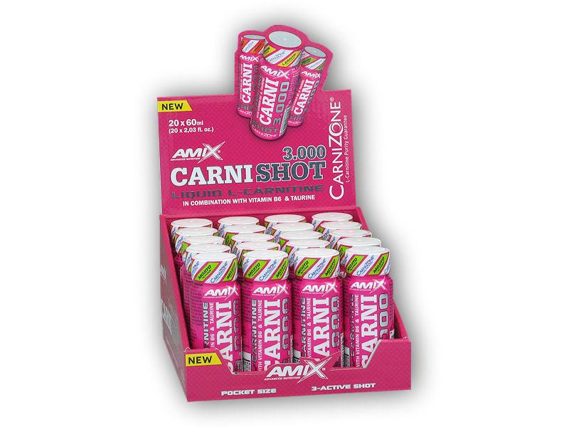 Levně Amix CarniShot 3000 Box 20x60ml - Mango