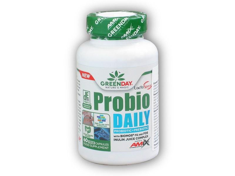 Amix GreenDay Probio Daily 750 miliónov jednotiek 60 kapsúl