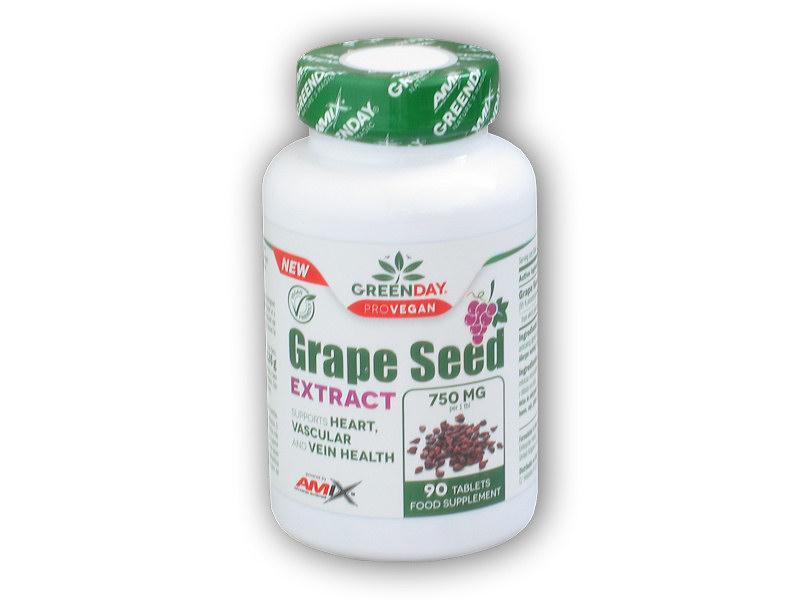 Levně Amix GreenDay ProVEGAN Grape Seed Extract 90 tablet