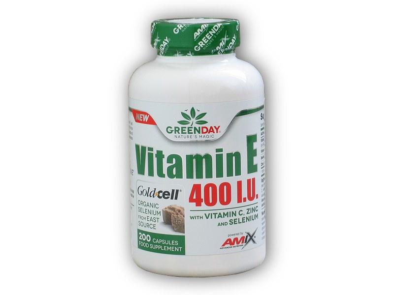 Amix GreenDay Vitamin E Life+ 200 kapslí