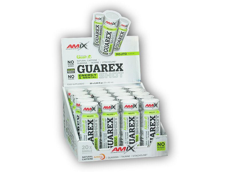 Levně Amix Guarex Energy and Mental Shot 20x60ml - Mojito