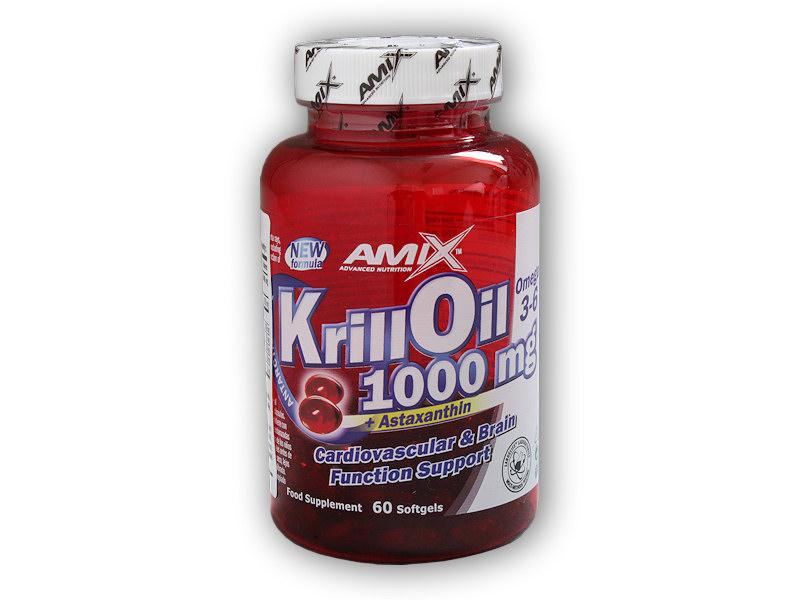 Levně Amix Krill Oil 1000mg 60 tekutých kapslí