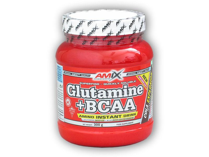 Levně Amix L-Glutamine + BCAA 300g - Cola blast