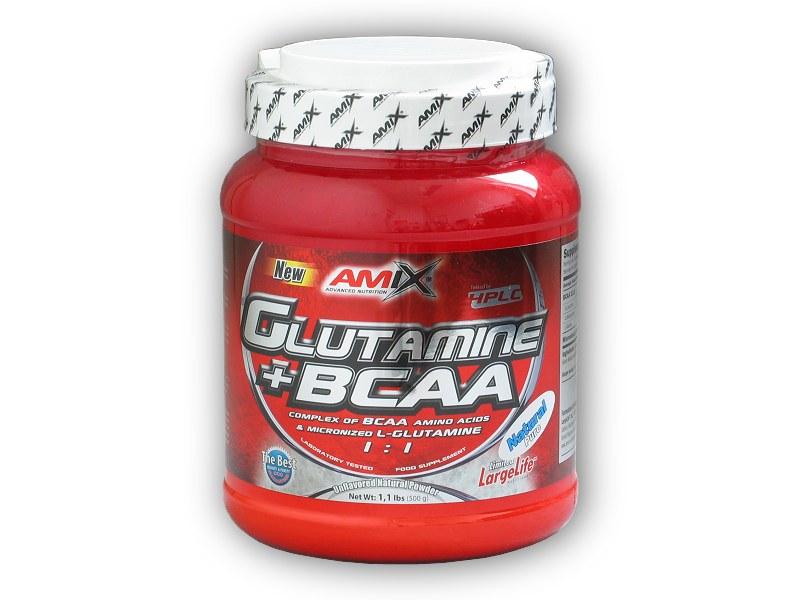 Amix L-Glutamine + BCAA 500g natural