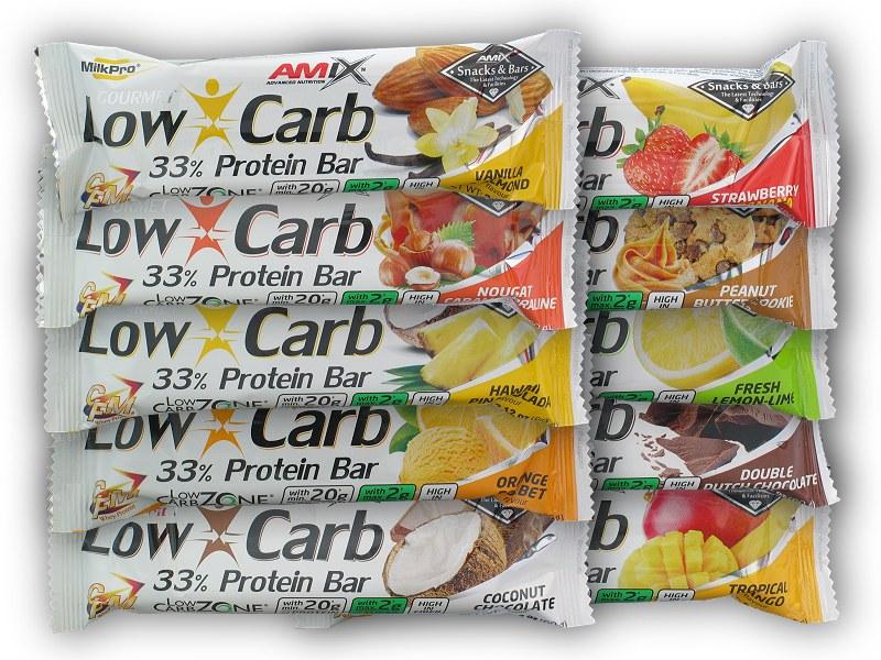 Amix Low Carb 33% Protein Bar 60g