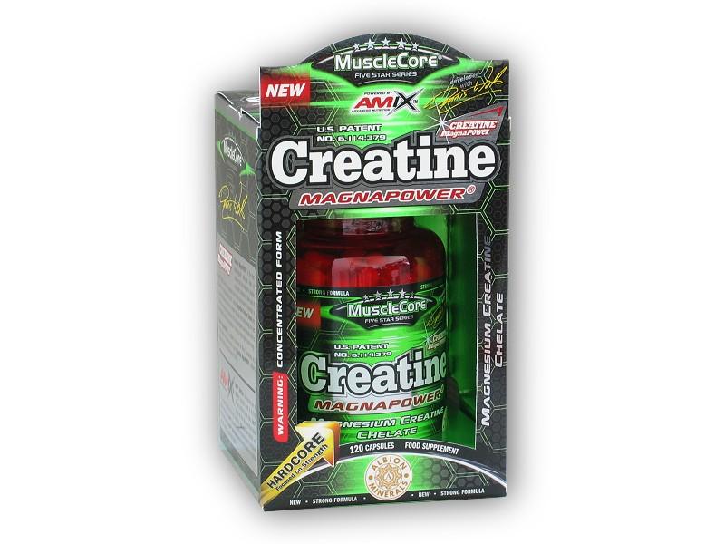 Amix MuscLe Core Five Star Series Creatine Magna Power 120 kapslí