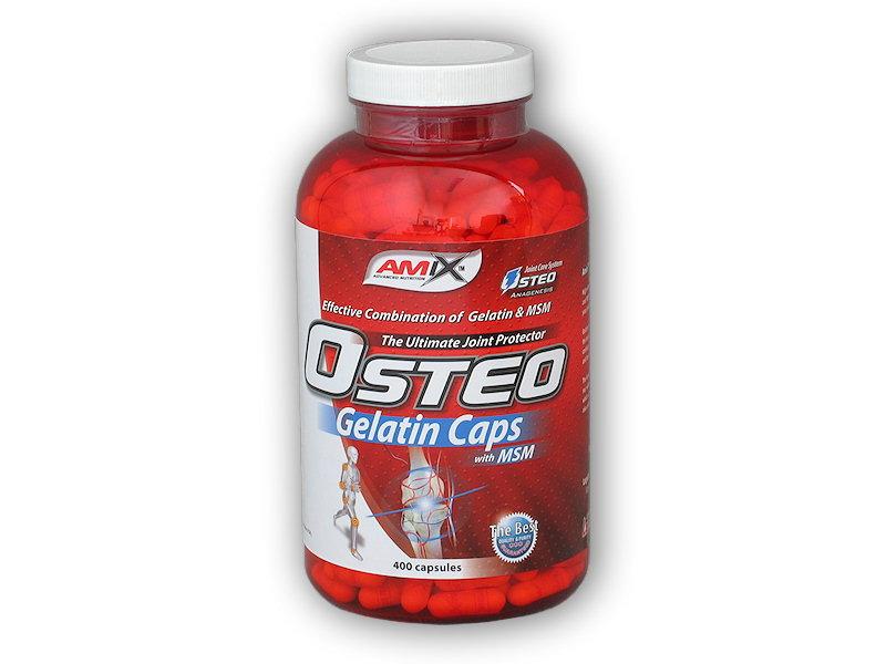 Amix OsteoGelatin + MSM 400 kapslí