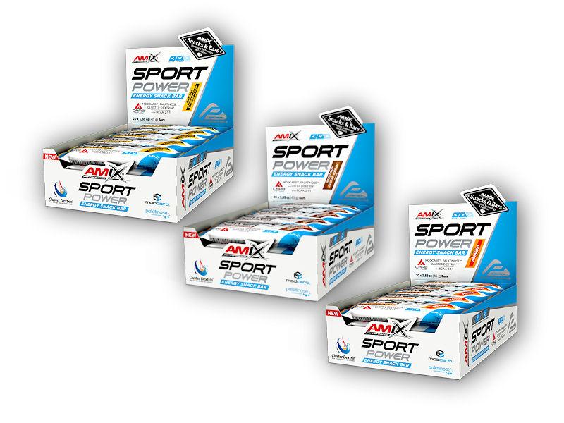 Amix Performance Series 20x Sport Power Energy Snack Bar 45g