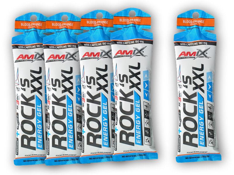 Levně Amix Performance Series 4x Rocks Energy Gel XXL caffeine 65g+1xZDARMA