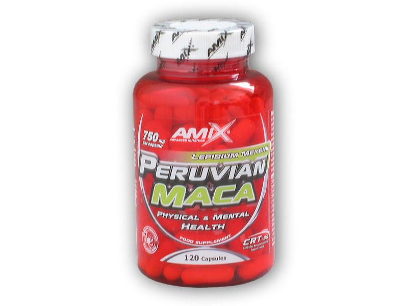 Amix Peruvian Maca 750mg 120 kapslí