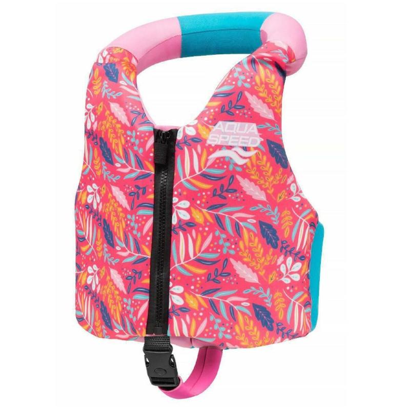 Aqua-Speed Aqua Pals plavecká vesta růžová