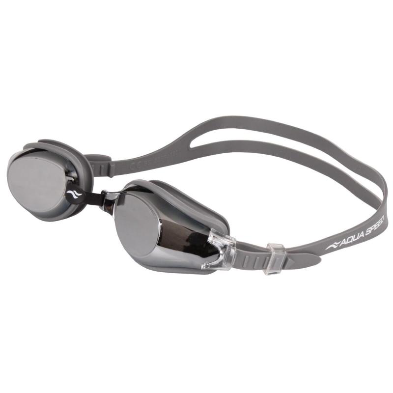 Aqua-Speed Champion plavecké okuliare sivá