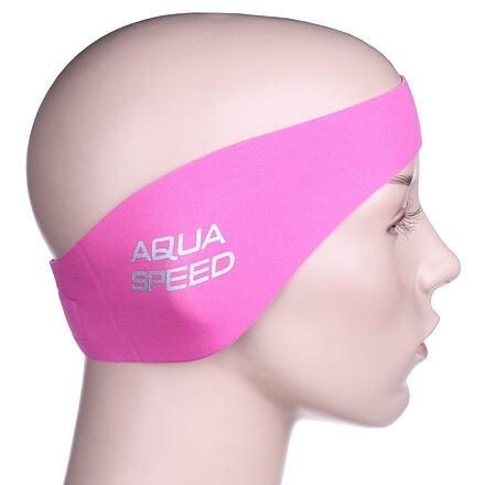 Aqua-Speed Ear Neo koupací čelenka růžová