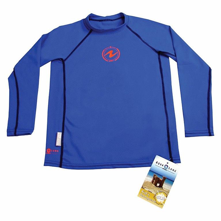 Aqualung Detské lycrové tričko Aqua Lung KIDS BLUE