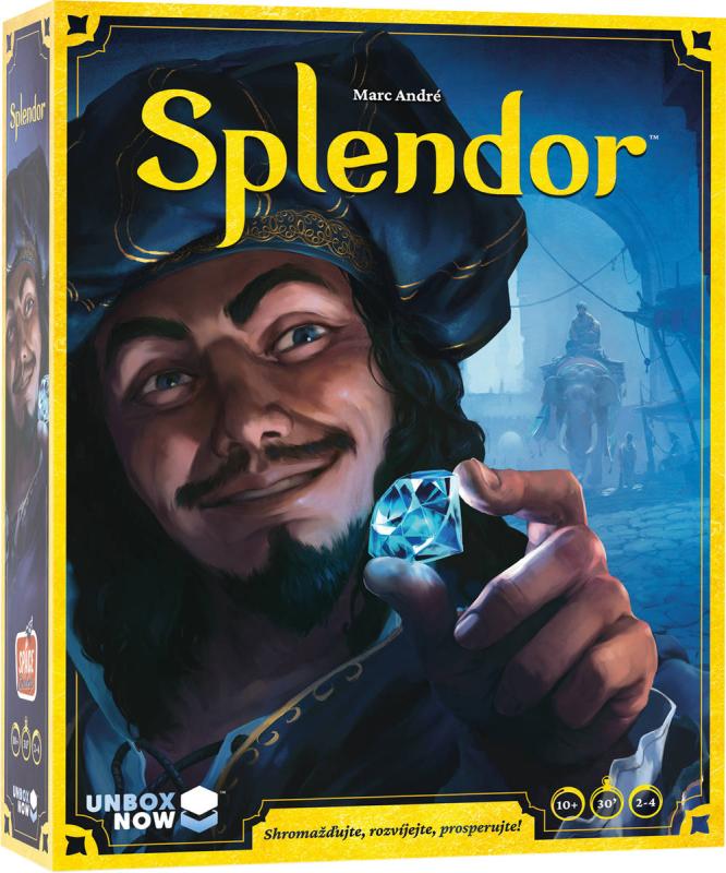Asmodee Hra Splendor nová edice (společenská hra)