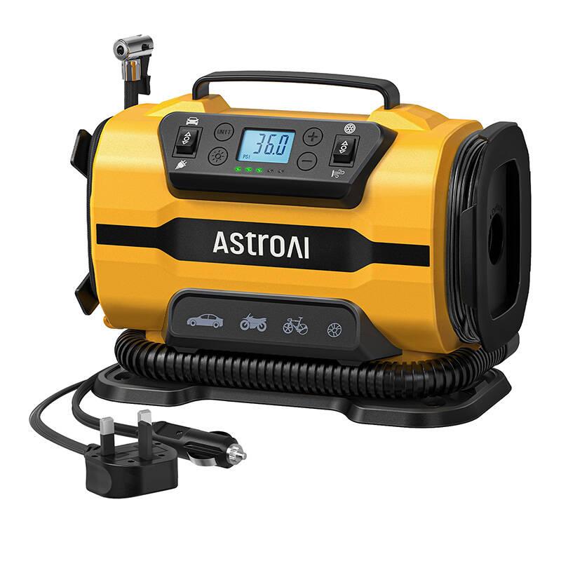 Astroai Přenosný kompresor ATJ-8366 150 PSI 12V DC/110V AC