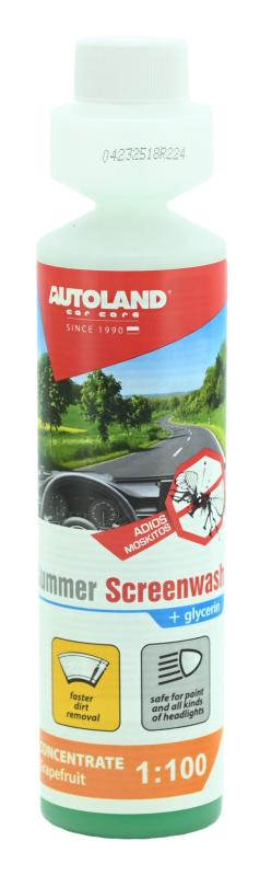 Autoland Letní směs do ostřikovačů koncentrát 1-100 250ml