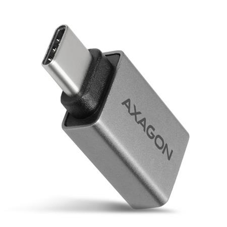AXAGON RUCM-AFA, redukce USB-C (M) - USB-A (F), USB 3.2 Gen 2, 3A, ALU
