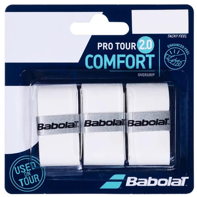 Babolat Pro Tour 2.0 X3 omotávka 0,6 mm biela