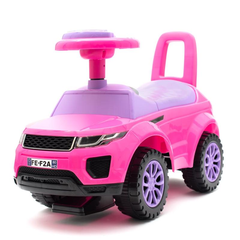 Levně BABY MIX Dětské odrážedlo SUV růžové - Růžová