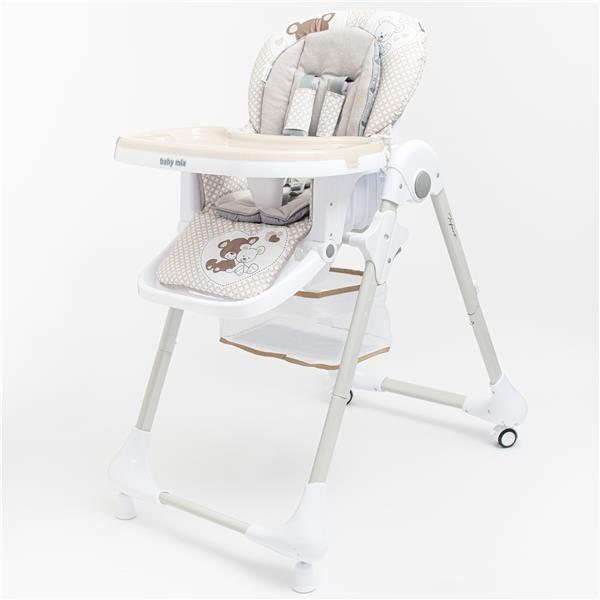 Bayo Jídelní židlička Baby Mix Infant latte (poškozený obal)