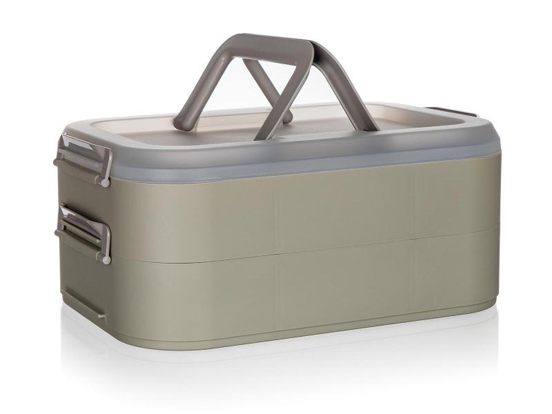 Banquet Dóza s uchy, 2 patra, 40x28x17,8cm PH LATTE/TRA