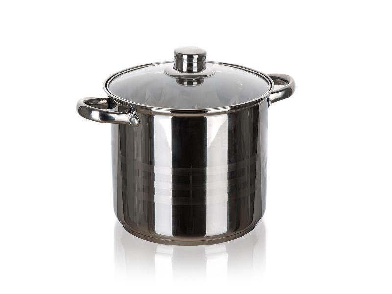BANQUET Hrnec 20cm se skl.poklicí 5,6l nerez LIVING