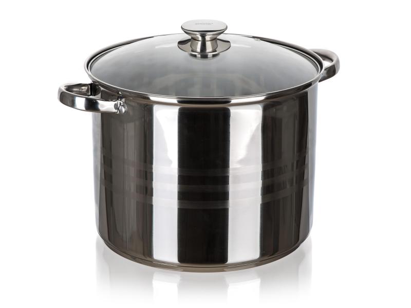 Banquet Hrnec 28cm se skl.poklicí 13,5l nerez LIVING