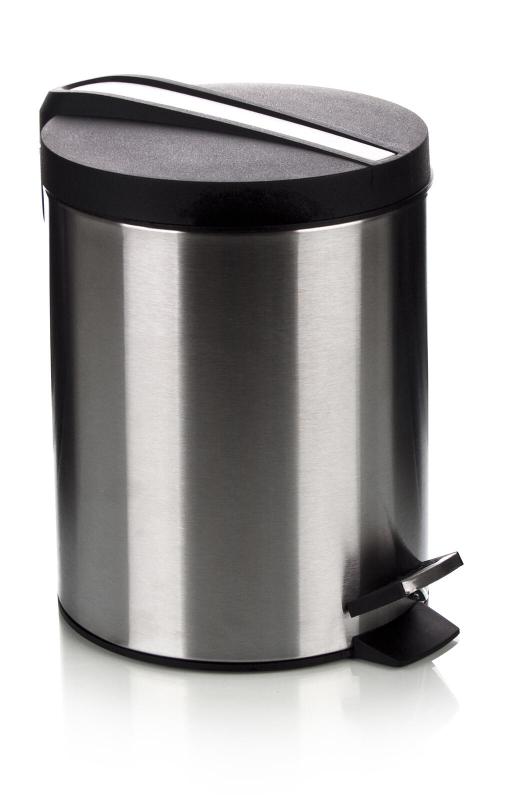 BANQUET Koš odpadkový nášlapný 12l SOLISTE NEW kul.nerez, s vložkou PH