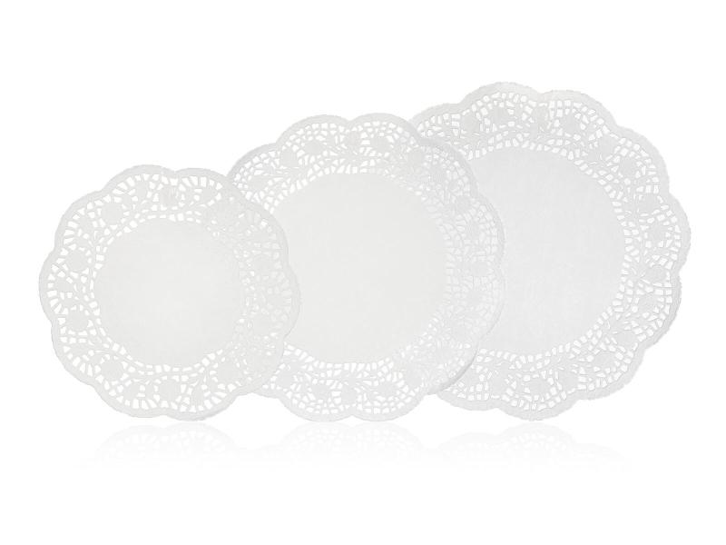 Podložka pod dort 21,5cm,26cm,30cm papír (18ks)