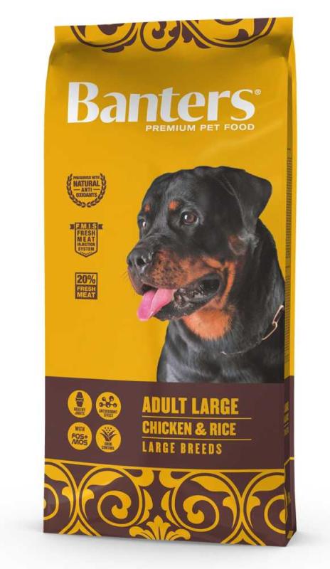 Banters Adult Large Chicken Rice 15 kg