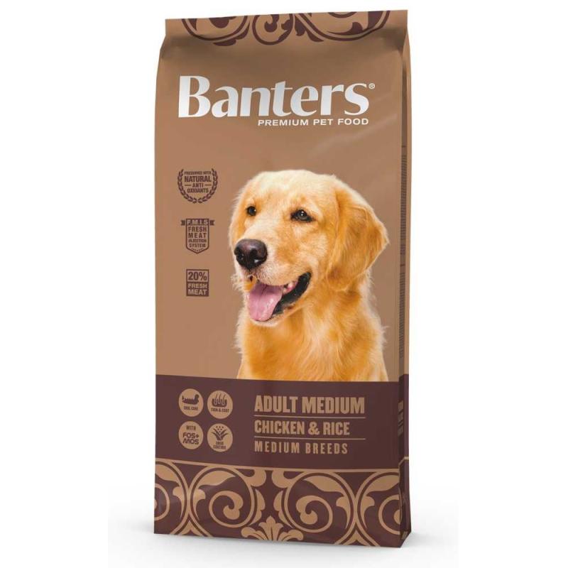 Banters Adult Medium Chicken Rice 15 kg