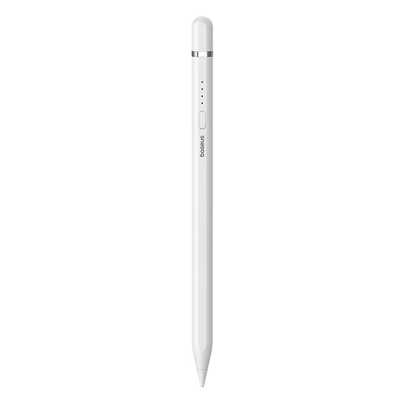 Baseus Aktivní stylus Smooth Writing Series s bezdrátovým nabíjením, USB-C (bílý)
